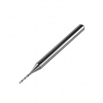 CA20-L - VHM Fräser mit 20° Spiralverzahnung | linksspiralisiert | Ø 0.60 | SL 3mm CA20-L - VHM Fräser mit 20° Spiralverzahnung | linksspiralisiert | Ø 0.60 | SL 3mm