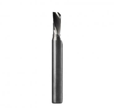 VHM Einschneider linksspiralisiert, rechtsschneidend (Downcut) | Ø 5.0mm | SL12 (SF30-L) VHM Einschneider linksspiralisiert, rechtsschneidend (Downcut) | Ø 5.0mm | SL12 (SF30-L)