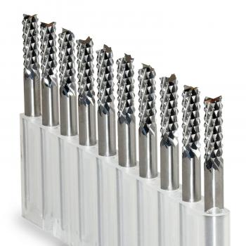 Preview: DA30-R - VHM Fräser mit 30° Diamantverzahnung | Ø 0.80mm | SL 5mm Preview: DA30-R - VHM Fräser mit 30° Diamantverzahnung | Ø 0.80mm | SL 5mm