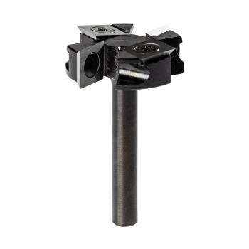 ESATEC Planfraeser mit Wendeschneidplatten Ansicht Gerade ohne Logo