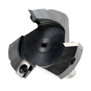 ESATEC Planfraeser mit Wendeschneidplatten Ansicht Detail ohne Logo