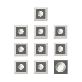 Preview: ESATEC Wendeschneidplatten für Planfräser ohne Logo