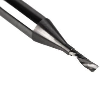 VHM Einschneider linksspiralisiert, rechtsschneidend (Downcut) | Ø 3.0mm | SL7 (SF30-L)