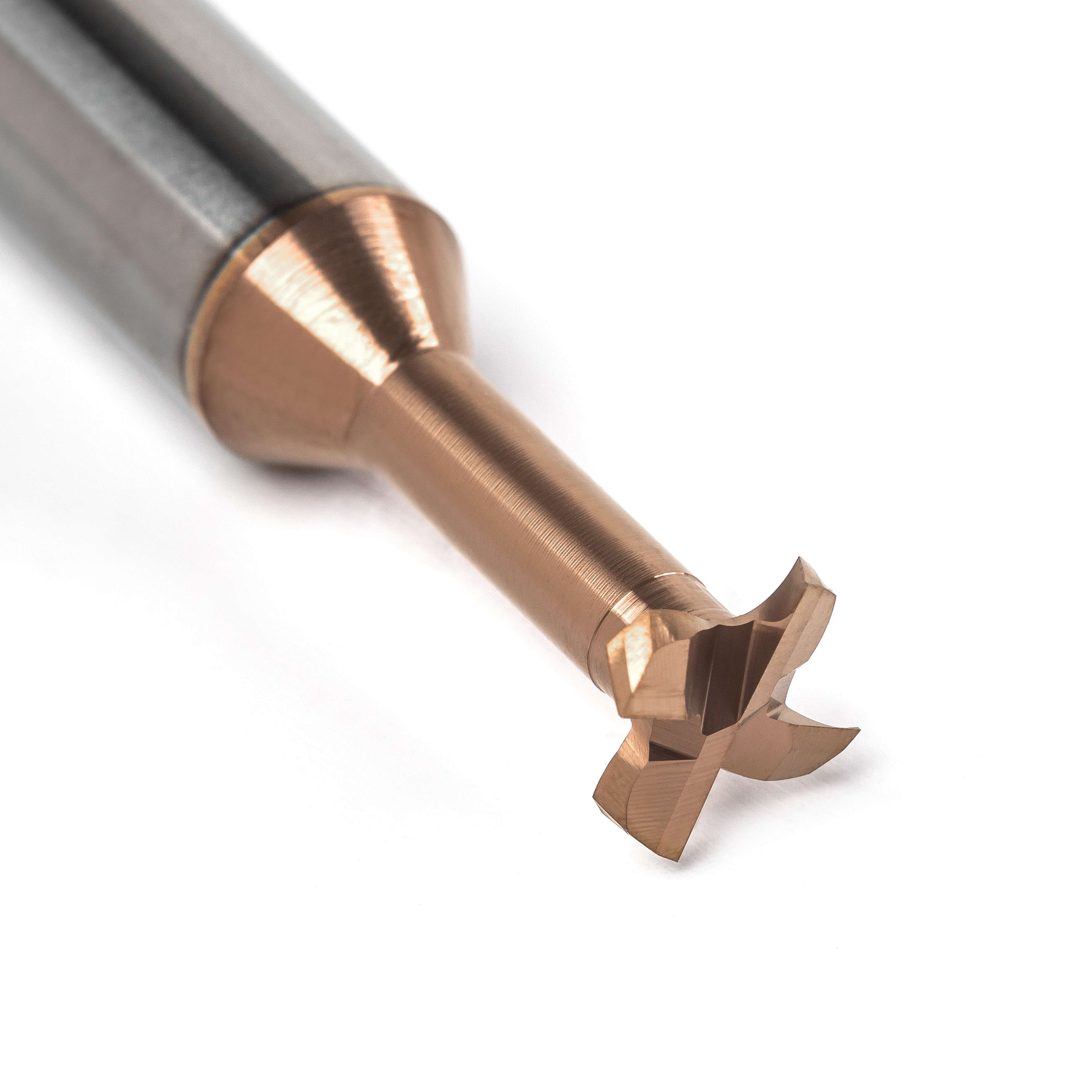 T-Nutenfräser Schaftfräser 16,5x5 mm Controx HSS-E Kreuzverzahnt
