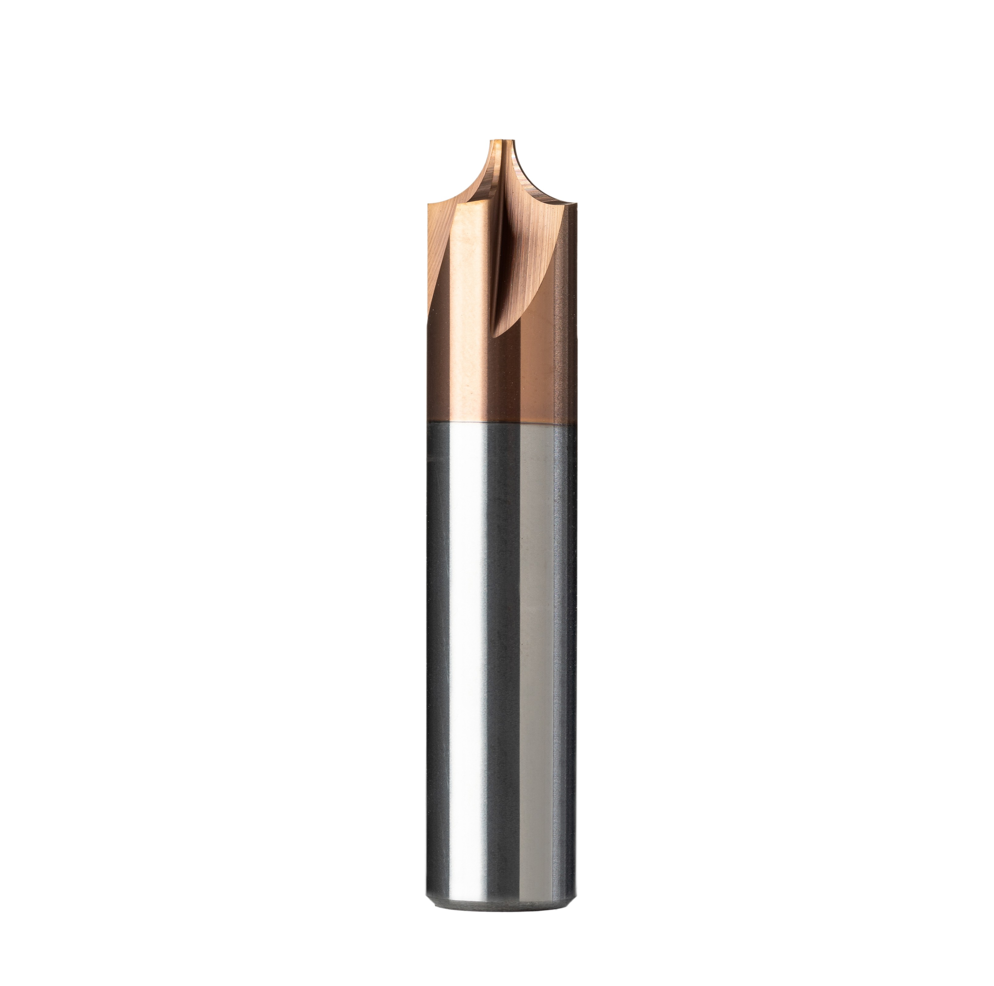 1mm-20mm HRC63 VHM Schaftfräser Z=4 NACO Beschichtet VHM Fräser Spiralnut CNC