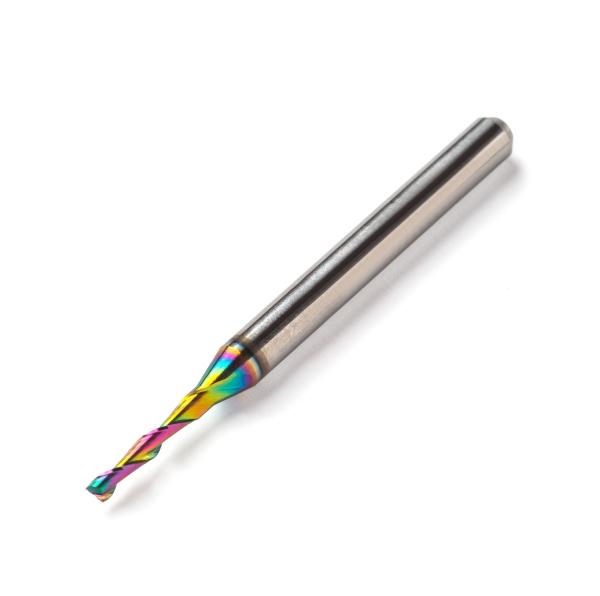 VHM Fräser Zweischneider Fischschwanzanschliff DLC