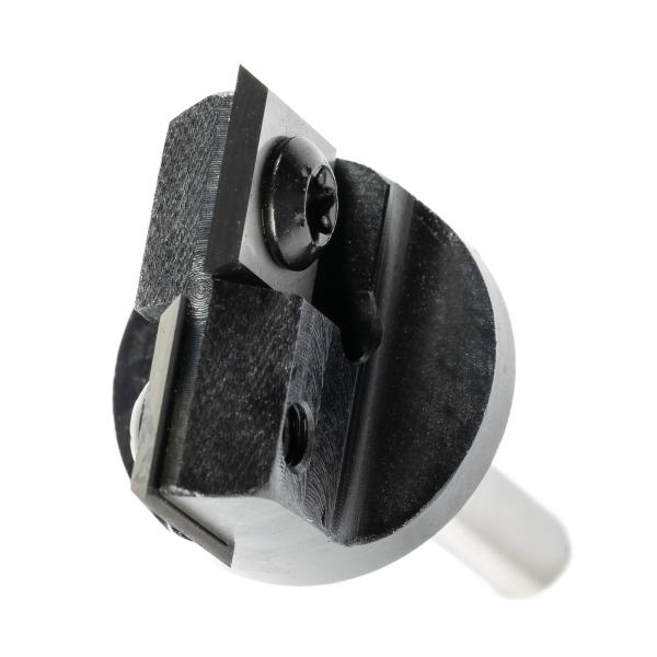 ESATEC Planfraeser mit Wendeschneidplatten Ansicht Detail ohne Logo