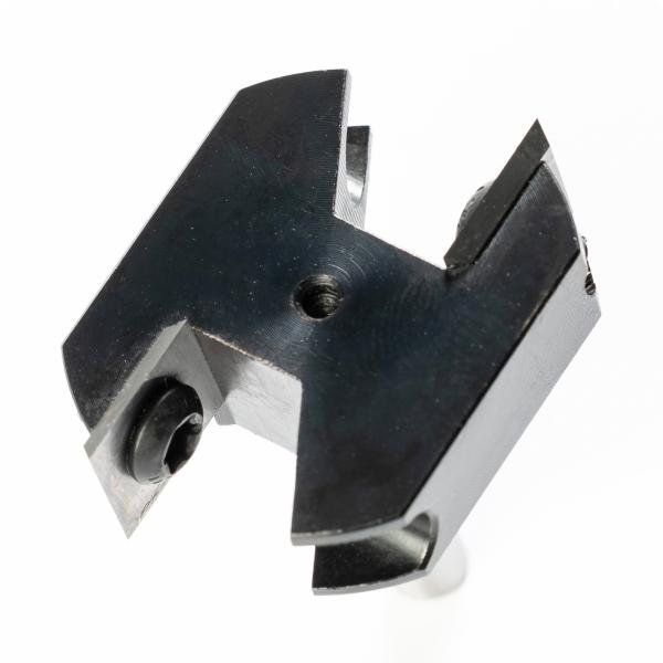 ESATEC Planfraeser mit Wendeschneidplatten Ansicht Detail ohne Logo